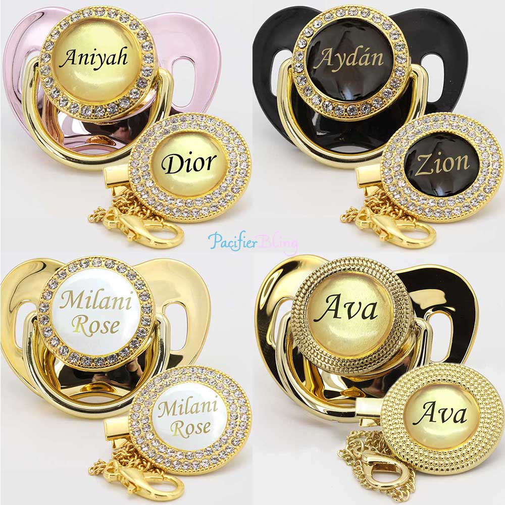 Gold Pacifiers