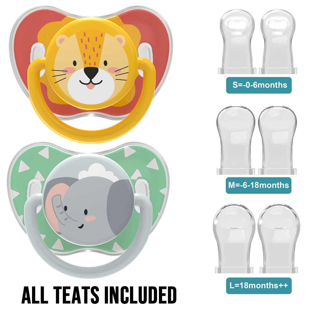 Pacifiers with Replaceable Teats (2 pacifiers) Pacifierbling