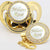 Gold White Pacifiers